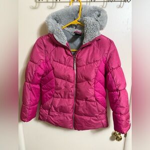 Girls Pink Jacket Size 10/12.